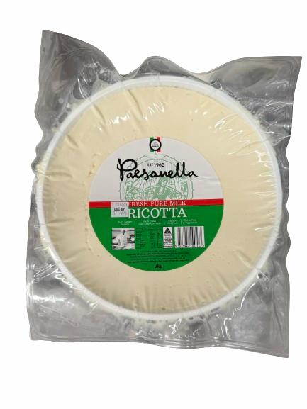 Pure Milk Fresh Ricotta Paesanella 2kg