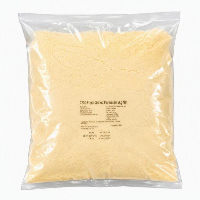 Grated Parmesan 2kg