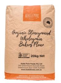 Organic Stoneground Flour Kialla 20kg