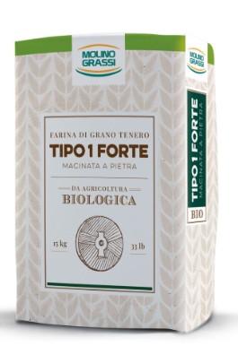 Flour Tipo 1 Pietra Bio Forte Molino Grassi 15kg
