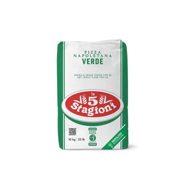 Farina 00 Napoletana Verde 5 Stagioni 10Kg