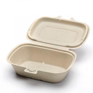 Pulp Hinged Container 600Ml