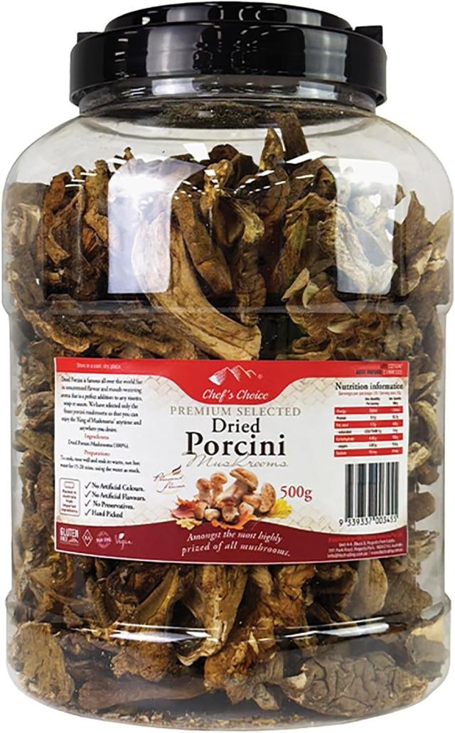 Dried Porcini Mushrooms 500g