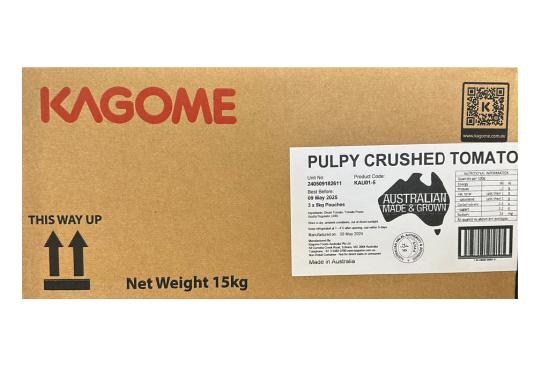 Tomato Pulp Crushed KAGOME 3X5kg