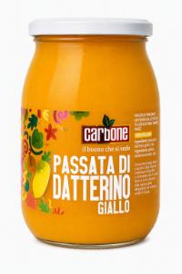 Yellow Datterino Tomato Passata Carbone 1kg