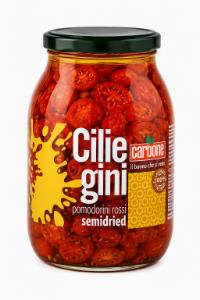 Semidried Red Cherry Tomatoes Carbone 1062mL