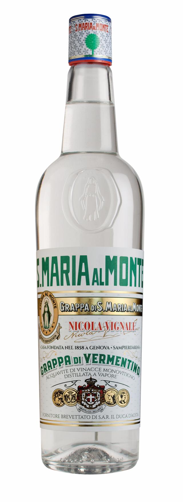 Grappa Vermentino Santa Maria 40% 70cl