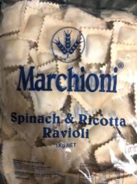 Ravioli Spinach And Ricotta Marchioni 1Kg