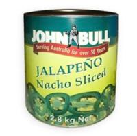 Jalapeno Sliced John Bull 2.5kg Tin