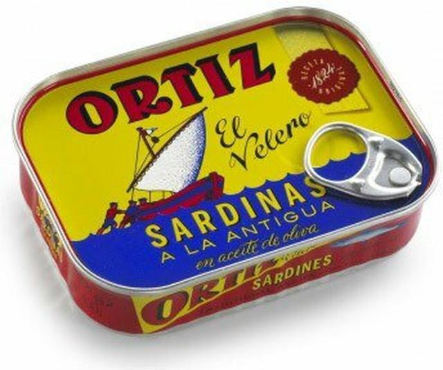 Ortiz Sardines old style 140g tin