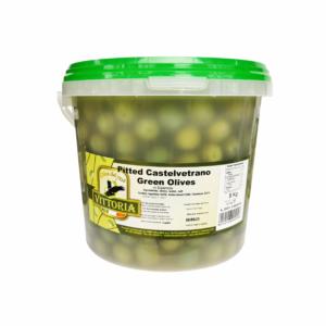 Green Sicilian Olives Ciro Velleca 5Kg Bucket