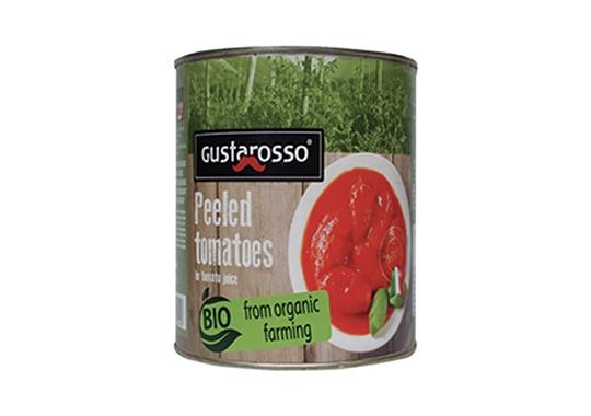 Peeled Tomatoes Organic Gustarosso 2.55kg tin