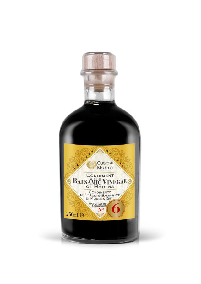 Balsamic Condiment 6Y 250Ml Cuore Di Modena